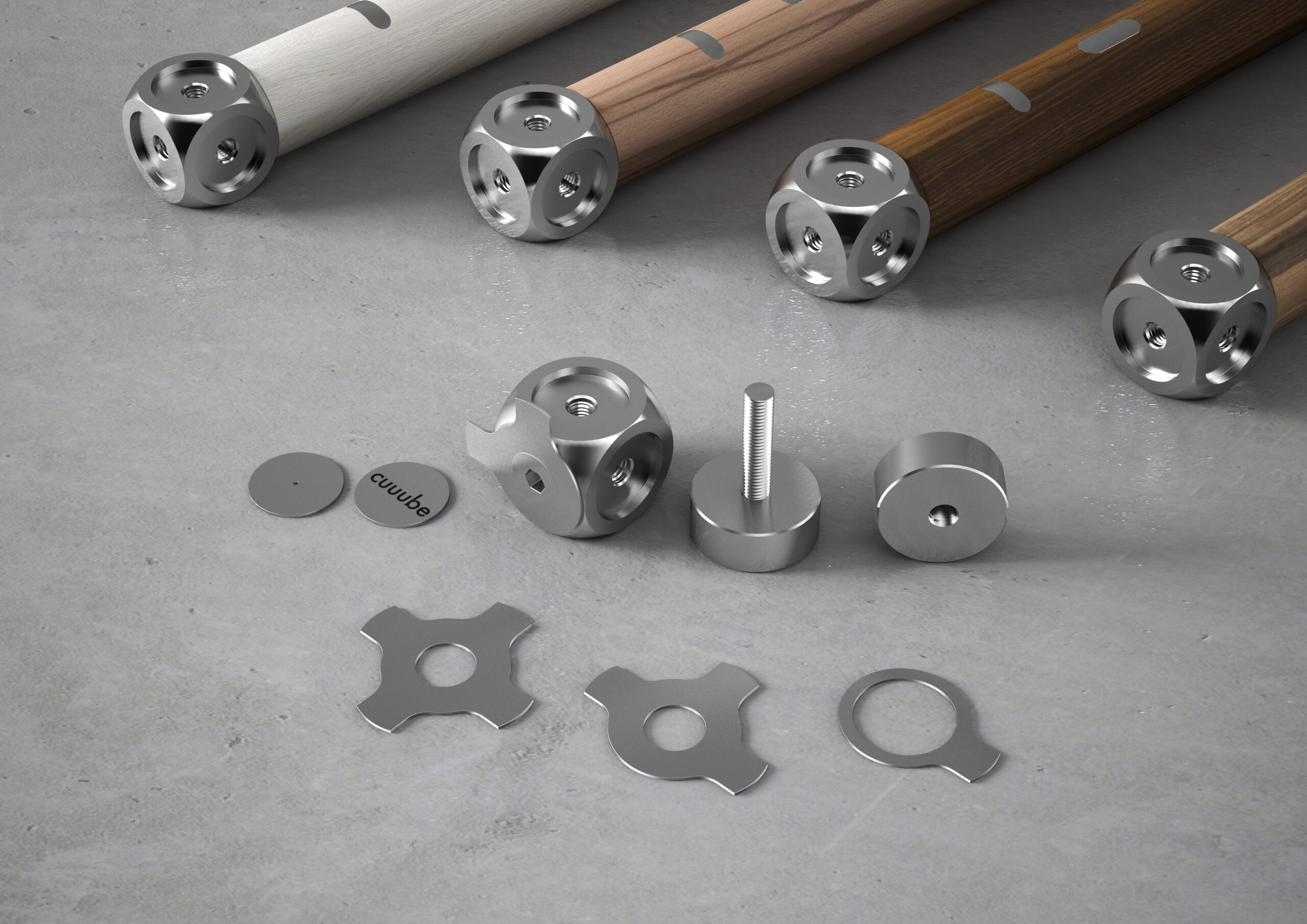 3D-Visualisierung von Möbel-Bauteilen