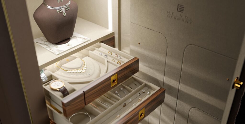 Finale 3D-Produkt-Visualisierung mit Materialien, Licht und Schatten
