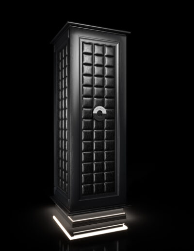 3D-Produkt-Visualisierung eines edlen Safes
