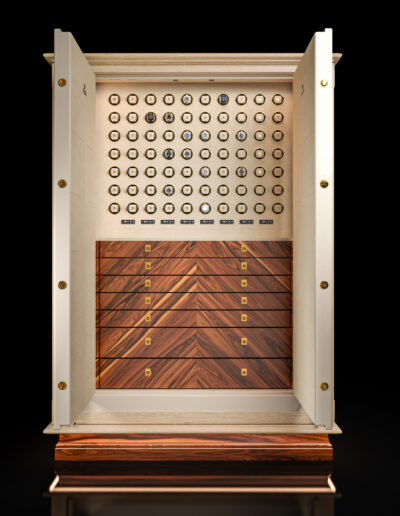 3D-Produkt-Visualisierung eines edlen Safes