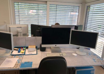 Ansicht in die Agentur Alexander Tschopoff