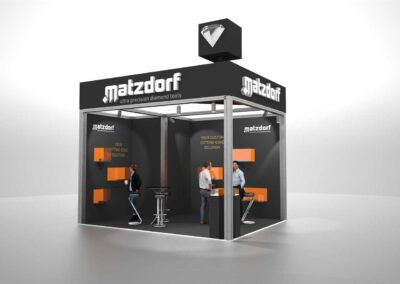 Messestand 3D Visualisierung - Ablauf Schritt 3