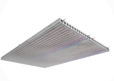 3D-Produkt-Visualisierung einer Betondecke für EFH mit integrierten Heizspiralen